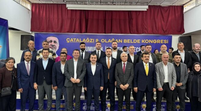 Ak Parti Çatalağzı 8’inci Olağan Kongresi yapıldı