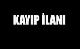 KAYIP İLANI